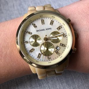 Michael Kors Tortoise Shell Watch